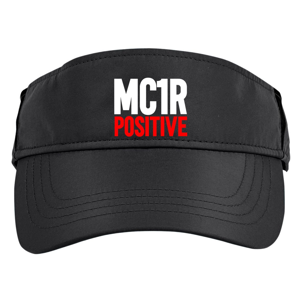 MC1R Gene Positive Funny Redhead Ginger Red Hair Adult Drive Performance Visor