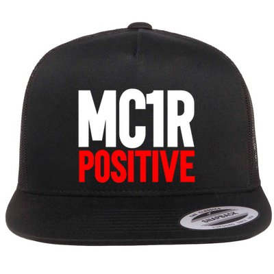 MC1R Gene Positive Funny Redhead Ginger Red Hair Flatbill Hat