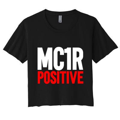 MC1R Gene Positive Funny Redhead Ginger Red Hair Crop Top