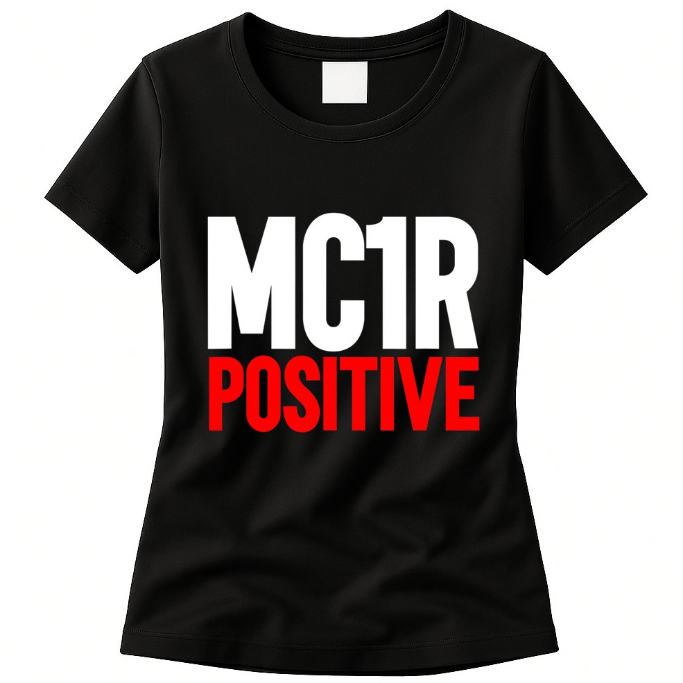 MC1R Gene Positive Funny Redhead Ginger Red Hair Womens T-Shirt