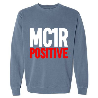 MC1R Gene Positive Funny Redhead Ginger Red Hair Garment-Dyed Sweatshirt