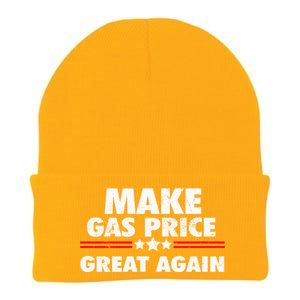 Make Gas Prices Great Again Anti Biden Trump Republican 2024 Knit Cap Winter Beanie