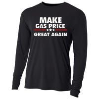 Make Gas Prices Great Again Anti Biden Trump Republican 2024 Cooling Performance Long Sleeve Crew