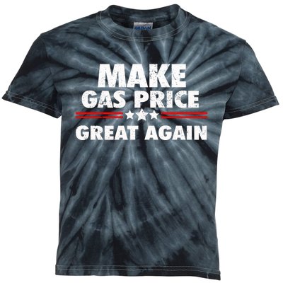 Make Gas Prices Great Again Anti Biden Trump Republican 2024 Kids Tie-Dye T-Shirt