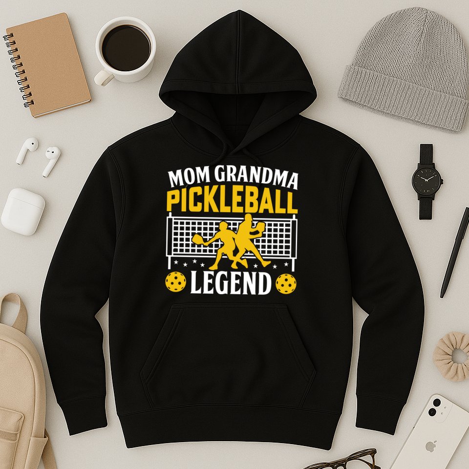 Mom Grandma Pickleball Legend Hoodie