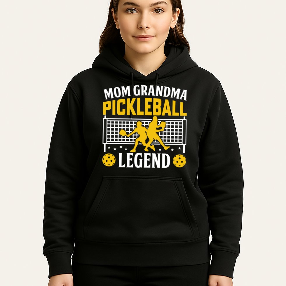 Mom Grandma Pickleball Legend Hoodie