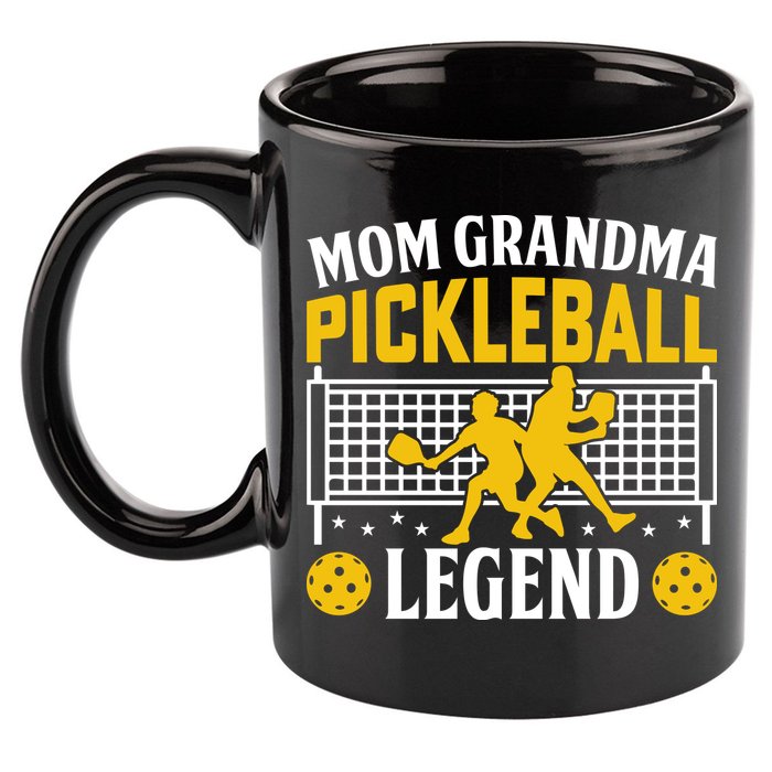 Mom Grandma Pickleball Legend 11oz C Handle Ceramic Mug