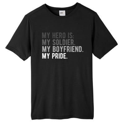 Military Gift Proud Army Friend Friend Hero Soldier Tall Fusion ChromaSoft Performance T-Shirt