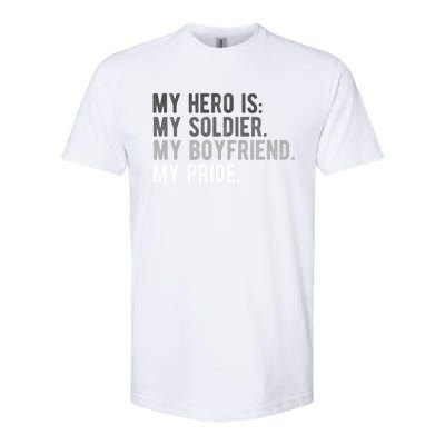 Military Gift Proud Army Friend Friend Hero Soldier Softstyle® CVC T-Shirt