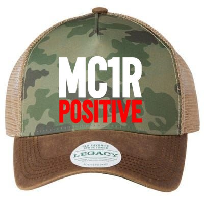 MC1R Gene Positive Funny Redhead Ginger Red Hair Legacy Tie Dye Trucker Hat