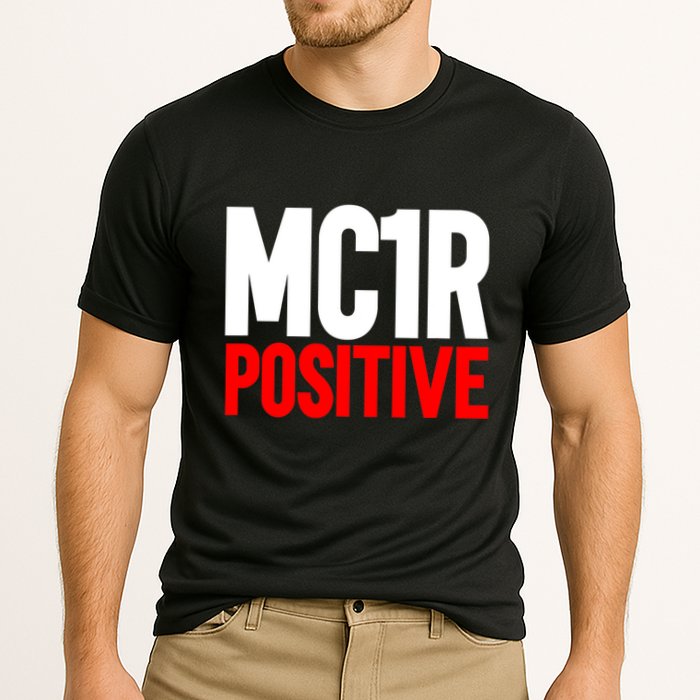 MC1R Gene Positive Funny Redhead Ginger Red Hair Cooling Performance Crew T-Shirt