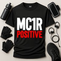 MC1R Gene Positive Funny Redhead Ginger Red Hair Cooling Performance Crew T-Shirt