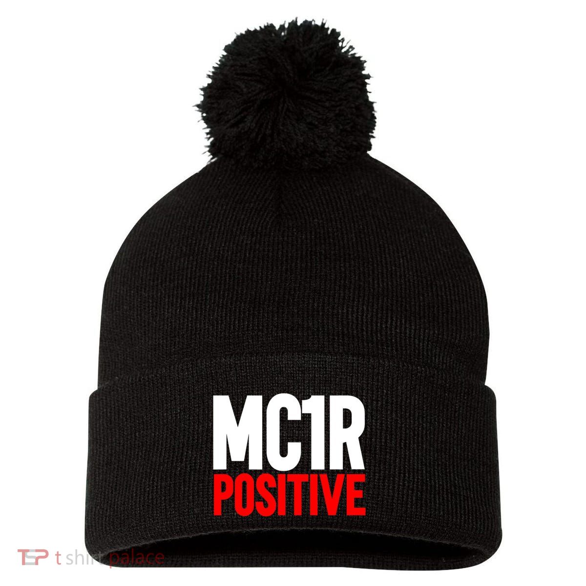 MC1R Gene Positive Funny Redhead Ginger Red Hair Pom Pom 12in Knit Beanie