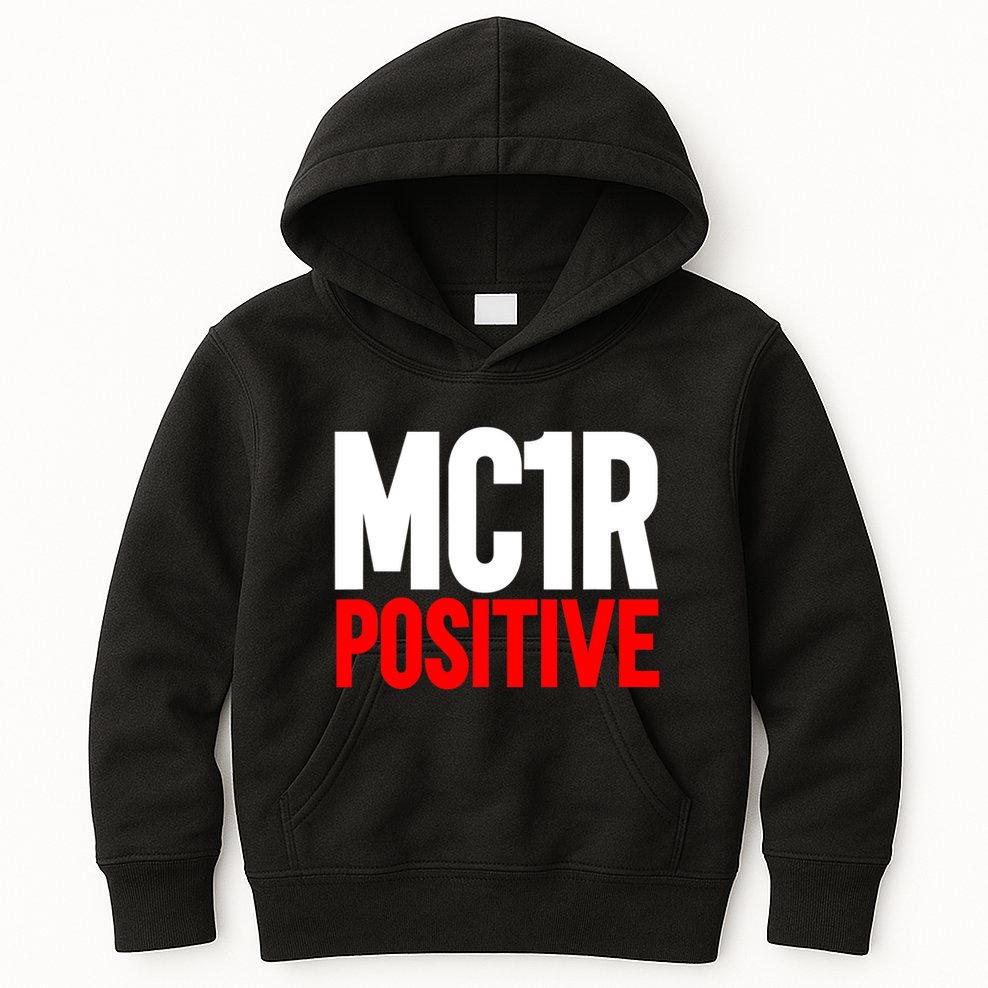 MC1R Gene Positive Funny Redhead Ginger Red Hair Kids Hoodie