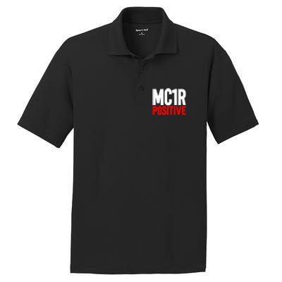 MC1R Gene Positive Funny Redhead Ginger Red Hair PosiCharge RacerMesh Polo