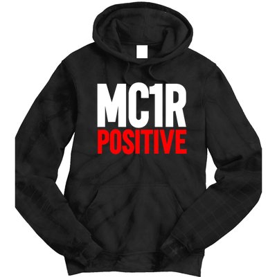 MC1R Gene Positive Funny Redhead Ginger Red Hair Tie Dye Hoodie