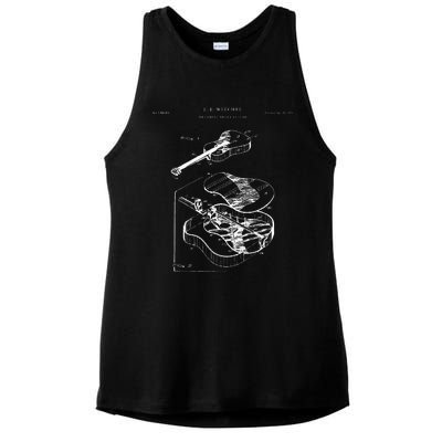 Martin Guitar Patent Ladies PosiCharge Tri-Blend Wicking Tank