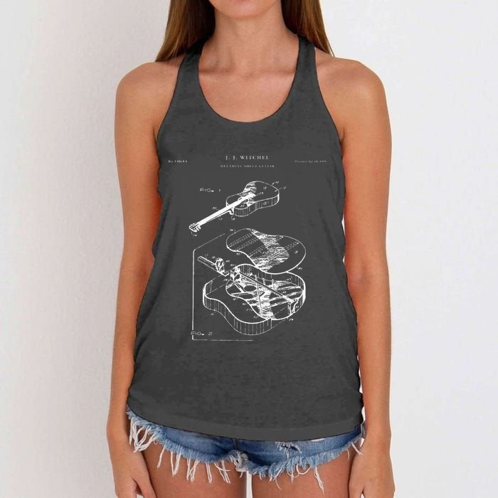 Martin Guitar Patent Women's Knotted Racerback Tank