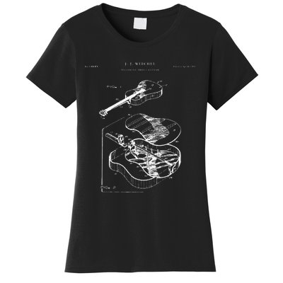 Martin Guitar Patent Women's T-Shirt