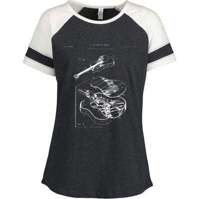 Martin Guitar Patent Enza Ladies Jersey Colorblock Tee