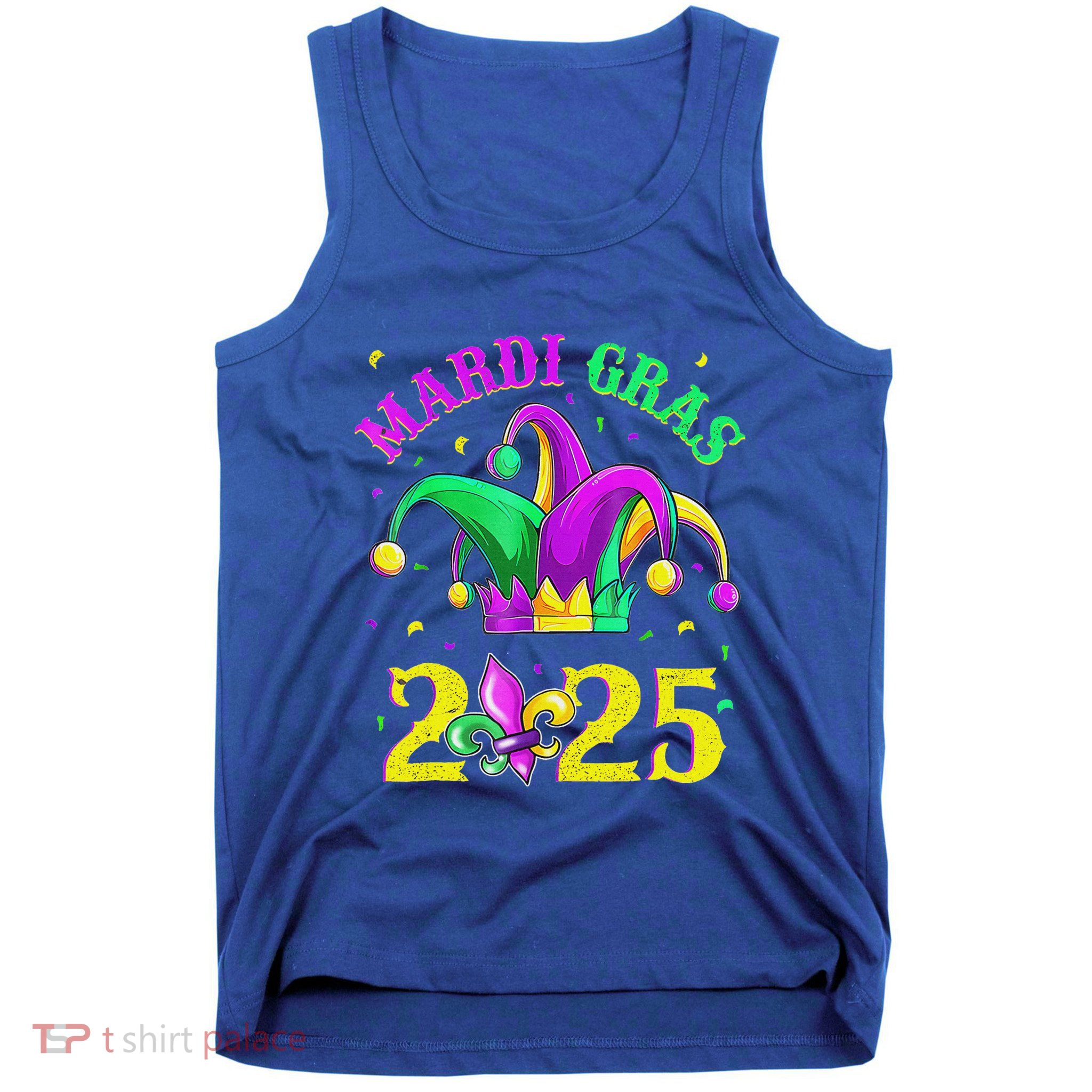 Mardi Gras Parade Outfit Hat Tank Top
