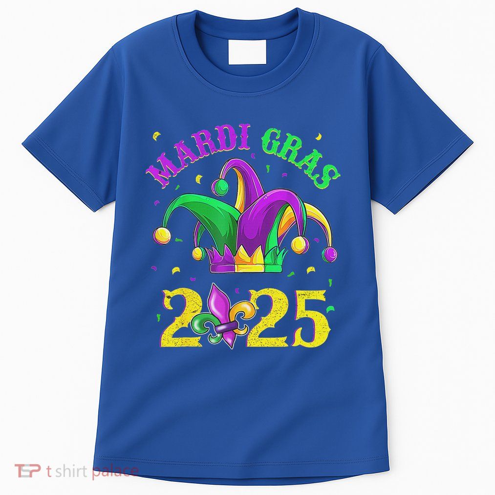 Mardi Gras Parade Outfit Jester Hat Tall T-Shirt