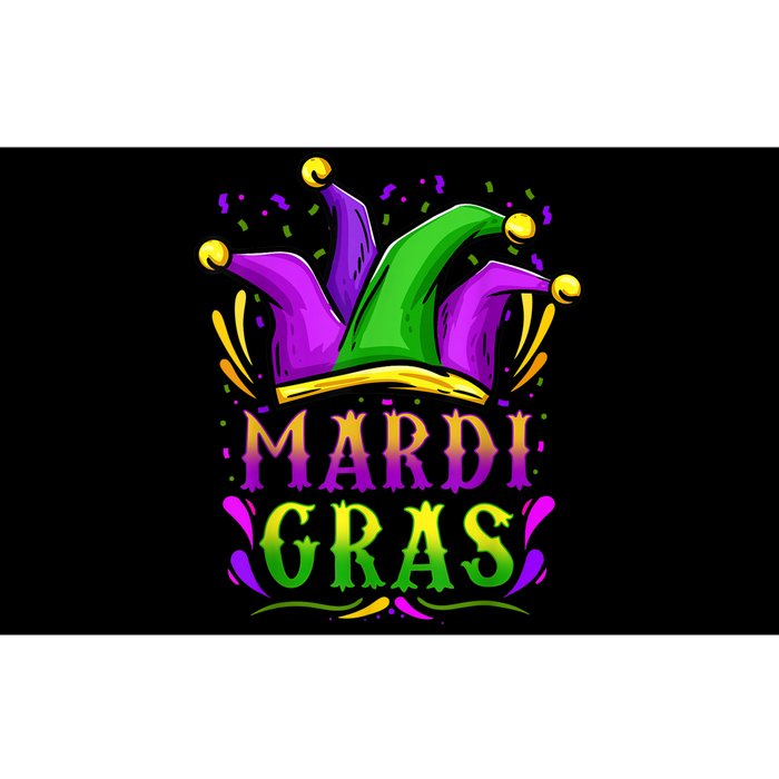 Mardi Gras Party Hat Gift Bumper Sticker