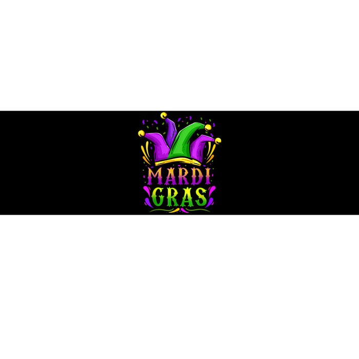 Mardi Gras Party Hat Gift Bumper Sticker