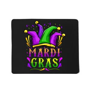 Mardi Gras Party Hat Gift Mousepad