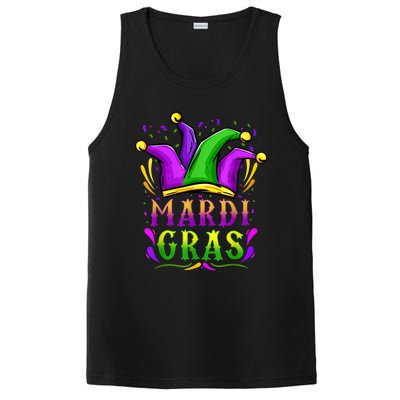 Mardi Gras Party Hat Gift PosiCharge Competitor Tank