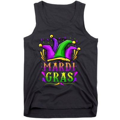 Mardi Gras Party Hat Gift Tank Top