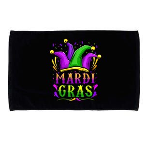 Mardi Gras Party Hat Gift Microfiber Hand Towel