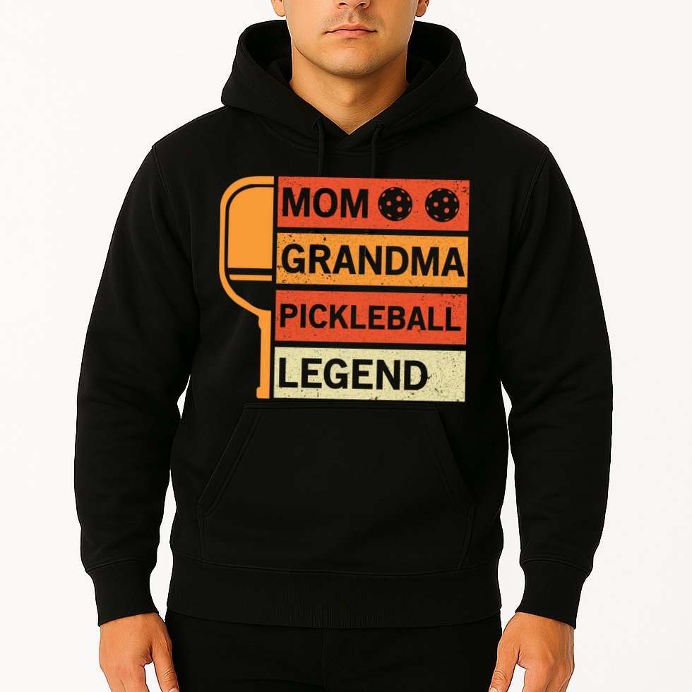 Mom Grandma Pickleball Legend Paddle Gift For Pickleball Hoodie