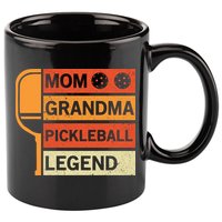 Mom Grandma Pickleball Legend Paddle Gift For Pickleball 11oz C Handle Ceramic Mug