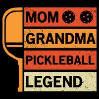 Mom Grandma Pickleball Legend Paddle Gift For Pickleball Drawstring Bag