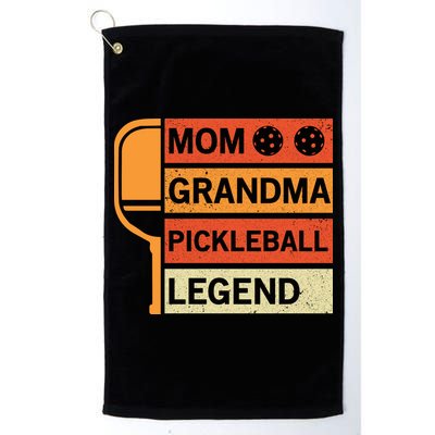 Mom Grandma Pickleball Legend Paddle Gift For Pickleball Golf Towel