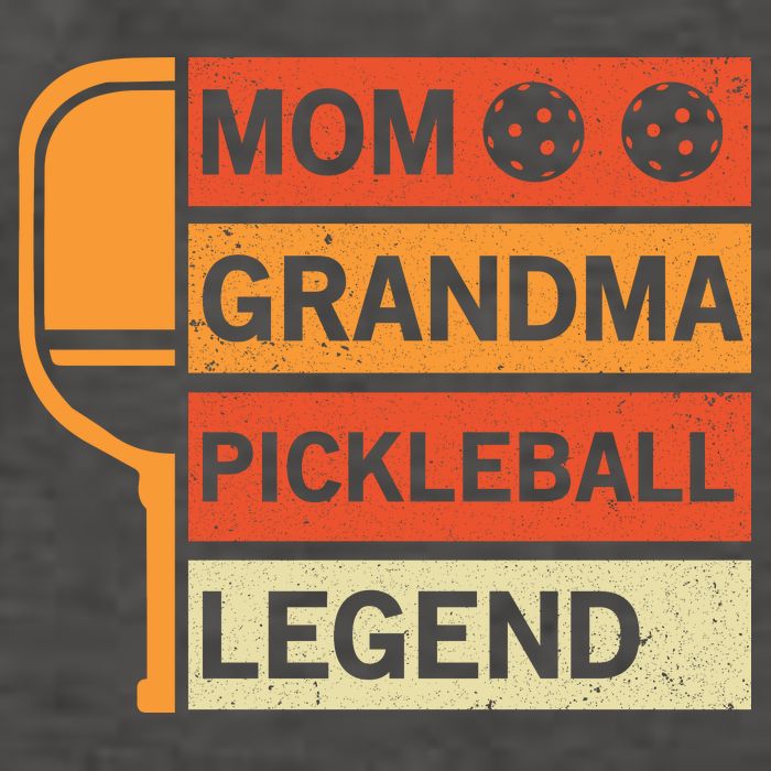 Mom Grandma Pickleball Legend Paddle Gift For Pickleball Vector Backpack