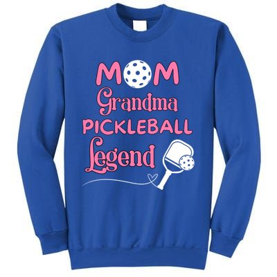 Mom Grandma Pickleball Legend Cute Pickleball Gift Sweatshirt