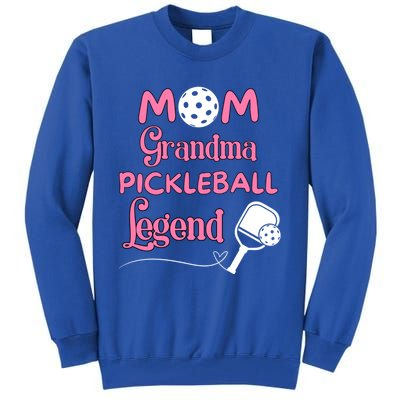 Mom Grandma Pickleball Legend Cute Pickleball Gift Tall Sweatshirt