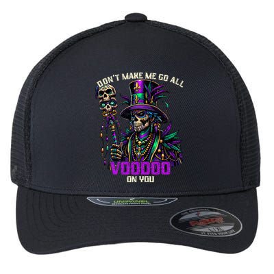 Mardi Gras Priest Hat New Orleans Witch Doctor Voodoo  Flexfit Unipanel Trucker Cap