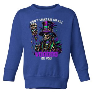 Mardi Gras Priest Hat New Orleans Witch Doctor Voodoo  Toddler Sweatshirt