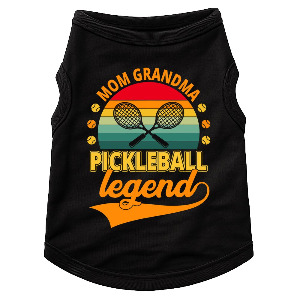 Mom Grandma Pickleball Legend Doggie Tank