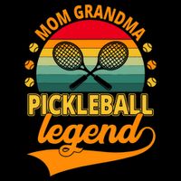 Mom Grandma Pickleball Legend Doggie Tank