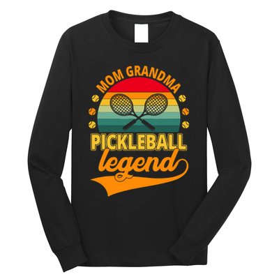 Mom Grandma Pickleball Legend Long Sleeve Shirt