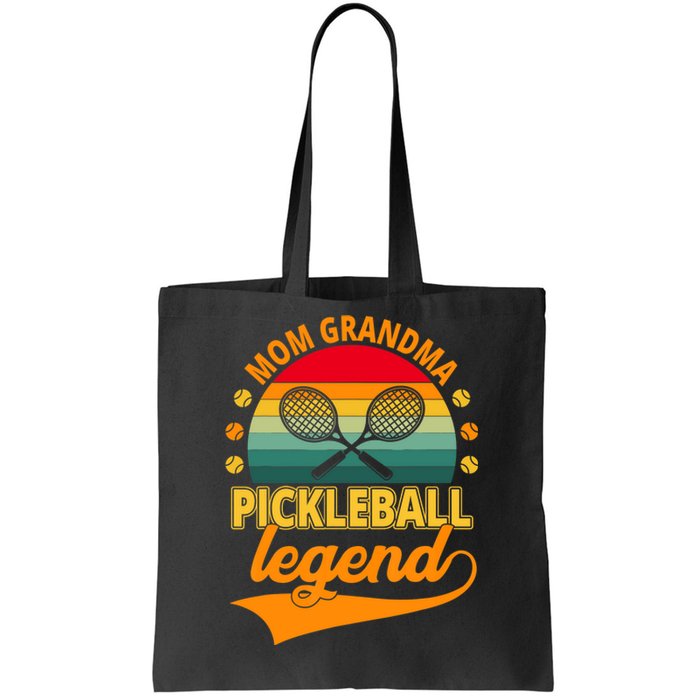 Mom Grandma Pickleball Legend Tote Bag