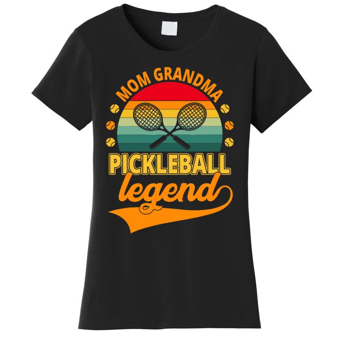 Mom Grandma Pickleball Legend Women's T-Shirt