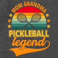 Mom Grandma Pickleball Legend Vector Backpack