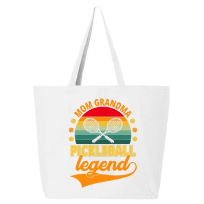 Mom Grandma Pickleball Legend 25L Jumbo Tote