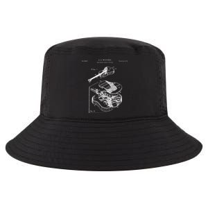 Martin Guitar Patent Music Gift Cool Comfort Performance Bucket Hat