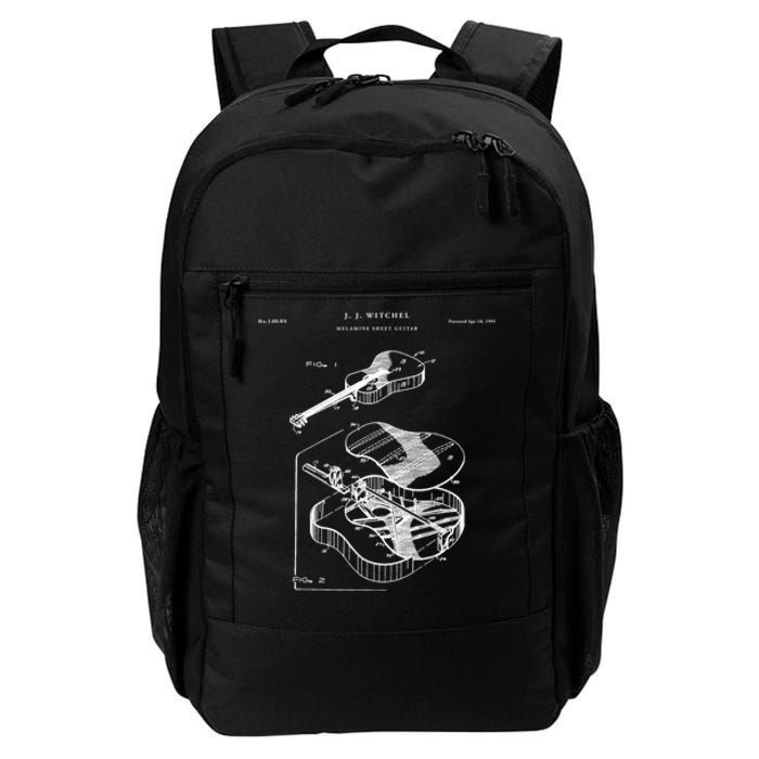 Martin Guitar Patent Music Gift Daily Commute Backpack